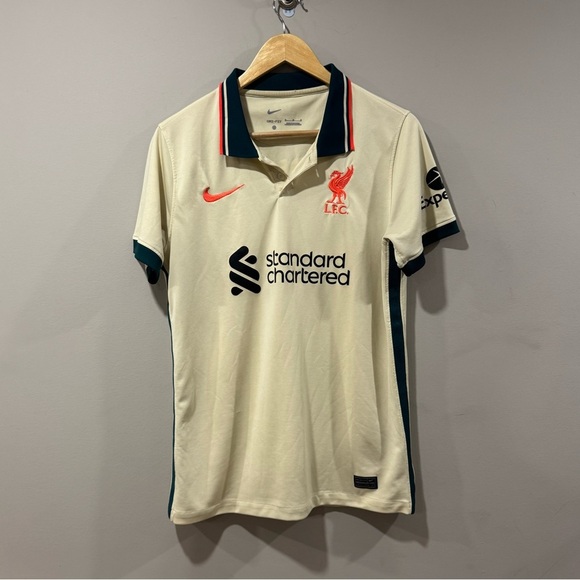 Nike Liverpool FC 2021/22 Away Soccer Football Jersey - Picture 1 of 11
